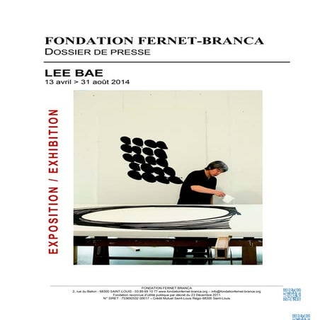 Lee Bae Fondation Fernet-Branca   2014