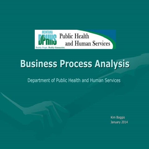 Business  Analysis: Montana Dept Health & Human Services