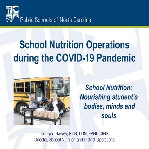 School nutrition, education working group