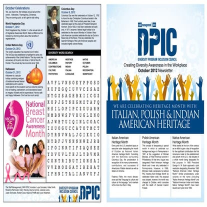 Celebrate Italian, Polish and Native American Heritage in October