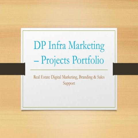 Real Estate Marketing Projects Portfolio – DP Infra Marketing (Sunrise ...