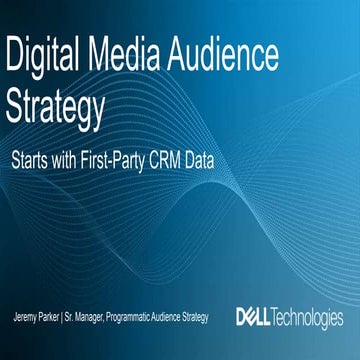 Keynote: Data Strategy:  Starts with First-Party Data