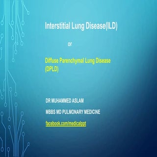 Introduction to Interstitial Lung D...