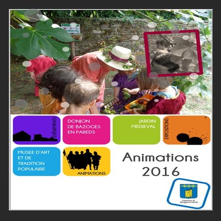 Dépliant animations saison 2016