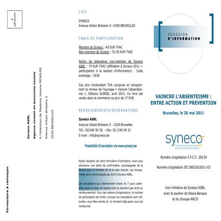 Dépliant 26 05 2011 syneco
