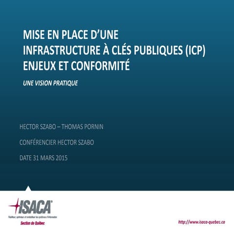Déploiement d'une infrastructure à  clé publique   enjeux et conformité 1.2