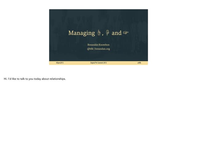 Managing Up, Down and Sideways - Di...