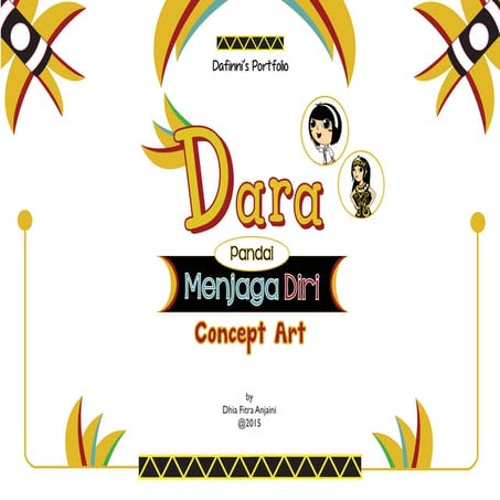 Dara Pandai Menjaga Diri - Concept Art