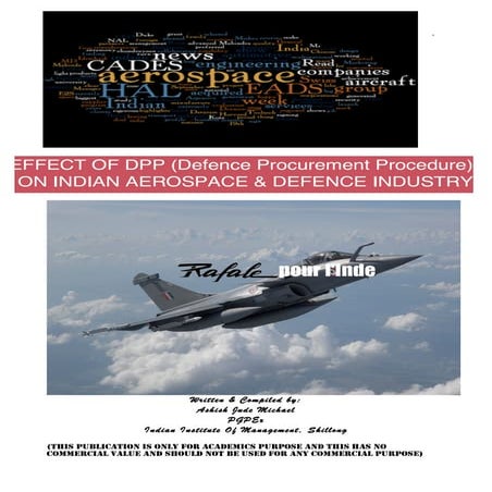DPP and its Impact on Indian Aerospace & Defence Industry