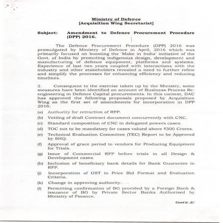 DPP 2016 changes- July 2018