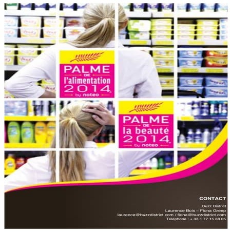 Palmes de l'Alimentation et de la Beauté 2014