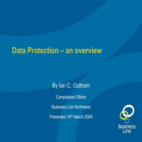 Data Protection Act presentation