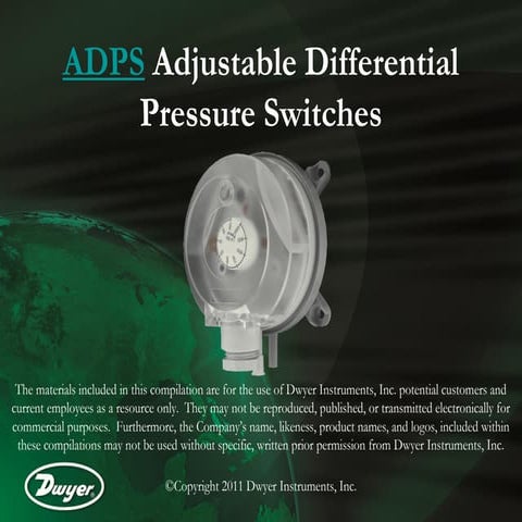 Differential Pressure Switches | PDF