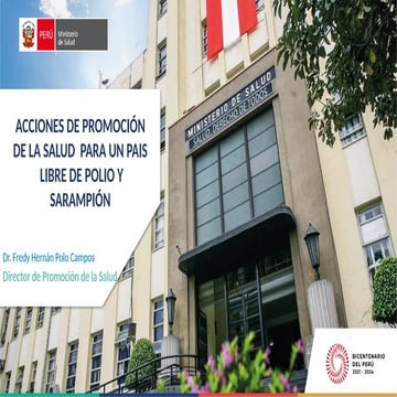 CAMPAÑA DE BARRIDO NACIONAL CONTRA EL SARAMPION