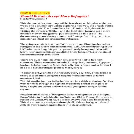 Voice over script for documntary | DOCX