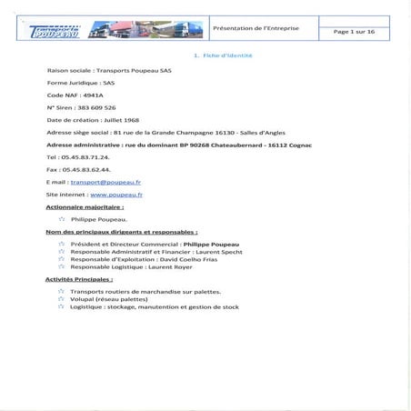 DP Transports Poupeau