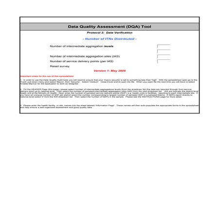 Dqa p2 malaria it_ns_may 2008