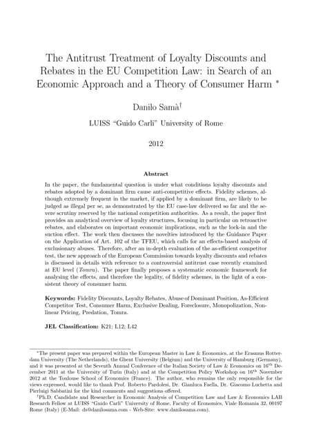 the-antitrust-treatment-of-loyalty-discounts-and-rebates-in-the-eu