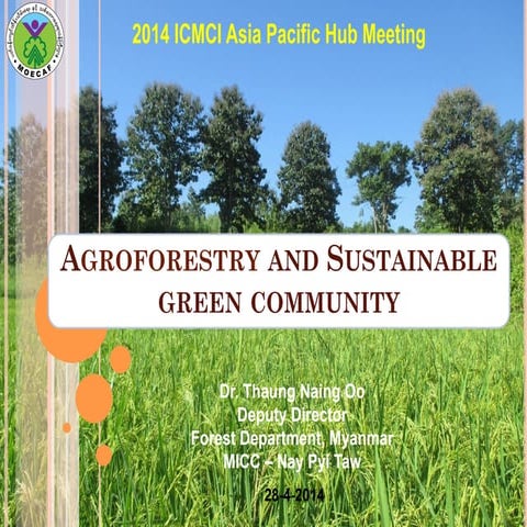 Dr. thaung naing oo agroforestry (28.4.2014) edt