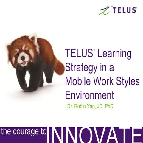 Learning Strategy in a Mobile WorkStyles Environment