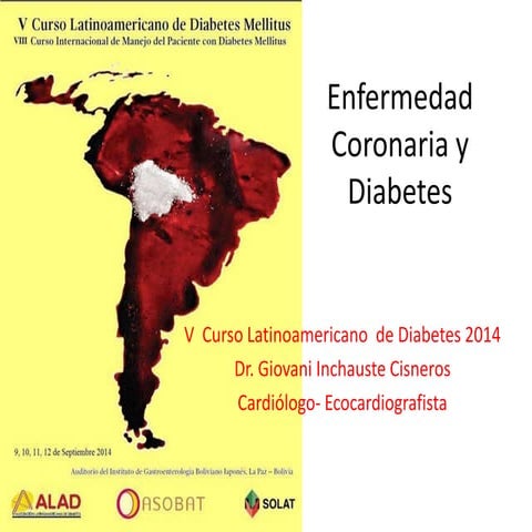 Dr. hinchauste enfermedad coronaria y diabetes