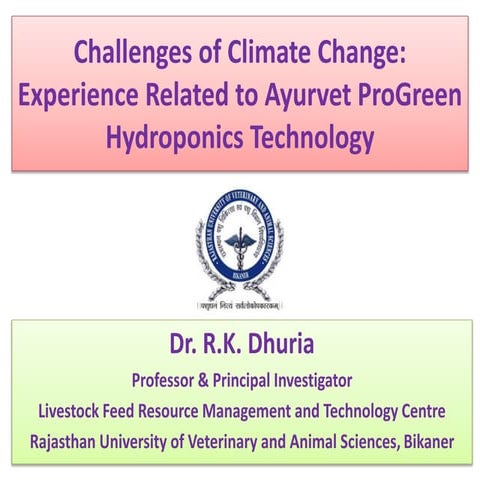 Dr.r.k.dhuria hydroponics aks, new delhi