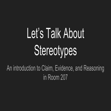 Dr. seuss  let's talk about stereotypes