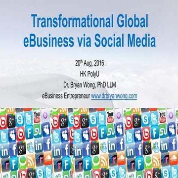 Transformational Global eBusiness via Social Media