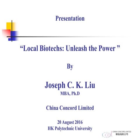 Local Biotechs: Unleash the Power