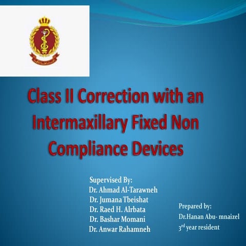 non compliance class 2 correcters
