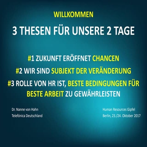 Führung in der Digitalen Revolution: Leidenschaft als Treiber im Personalmanagement - Dr. Nannevon Hahn