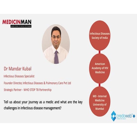 An Infectious Disease Specialist, Dr Mandar Kubal Speaks to Pharma on How it Needs to Change its Approach