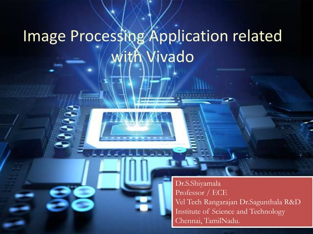 Dr.s.shiyamala  fpga ppt