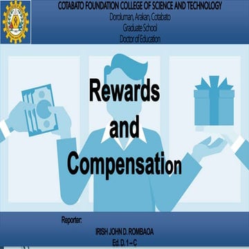 Rewards and Compensation
