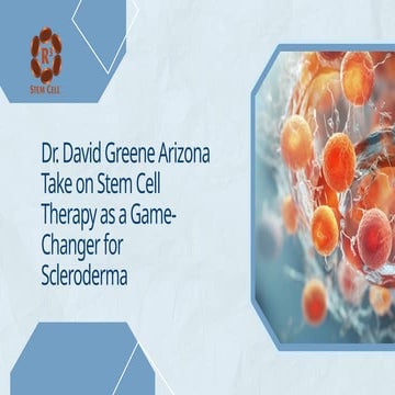 Dr. David Greene Arizona Take on Stem Cell Therapy as a Game-Changer ...