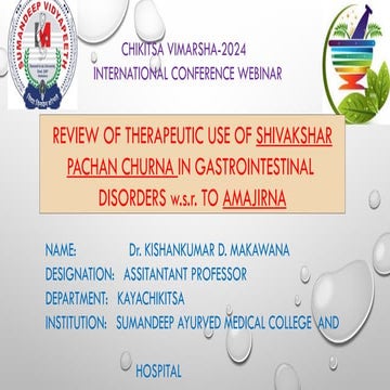 Dr. Kishankumar Makawana Chikitsa vimarsha.pptx