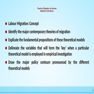 Migration Theories: An Overview_RakhiSaw