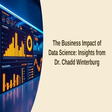 Dr. Chadd Winterburg’s Impact on Modern Analytics