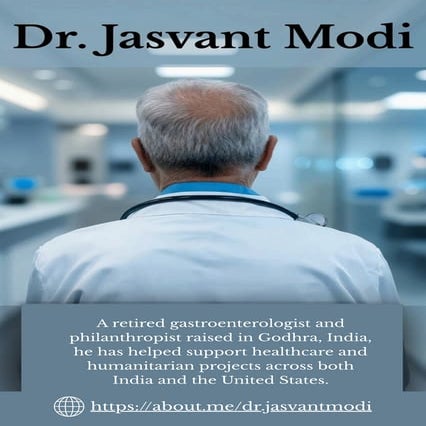 Dr. Jasvant Modi - A Philanthropist | PDF