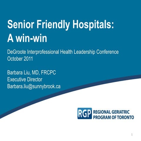 Dr. barbara liu   senior friendly hospitals