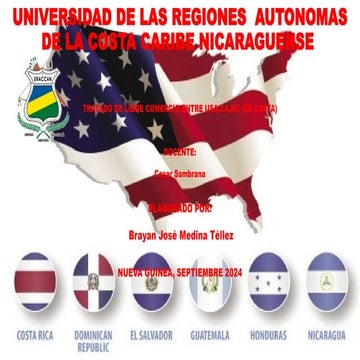 presentacion sobre el Tratado de libre comercio CAFTA-DR.pptx