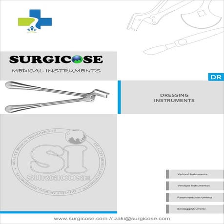 DRESSING INSTRUMENTS [SURGICOSE] | PDF