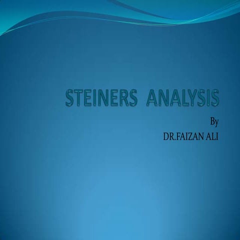 Steiners analysis