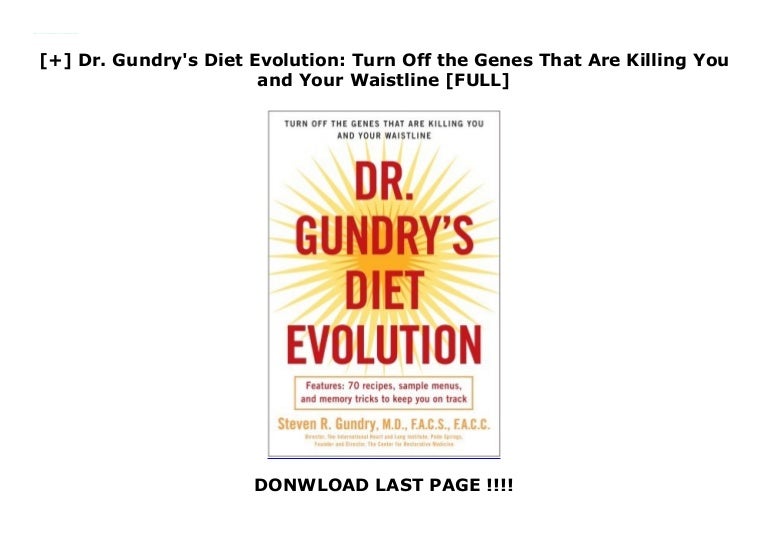 Die Diät Evolution Dr. Steven Gundry