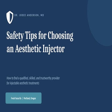 Dr. JoDee Anderson MD: Understanding the Emotional Impact of Aesthetic ...