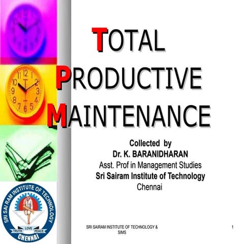 TPM. DR. K. BARANIDHARAN