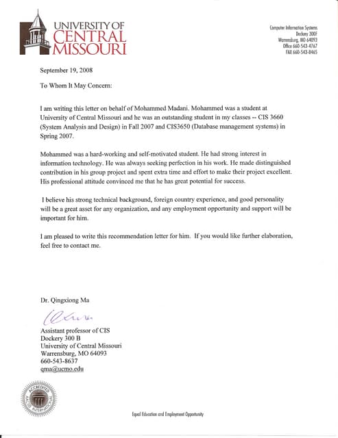 Ucm Transcript | PDF