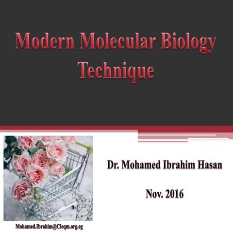 Real-Time rt PCR, Dr mohamed ibrahim
