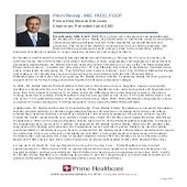 Dr.Prem Reddy formed Prime Healthcare Services with a Great Mission