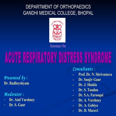 Dr. Radhey Shyam (presentation)